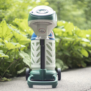 Mosquito Magnet jämte buske