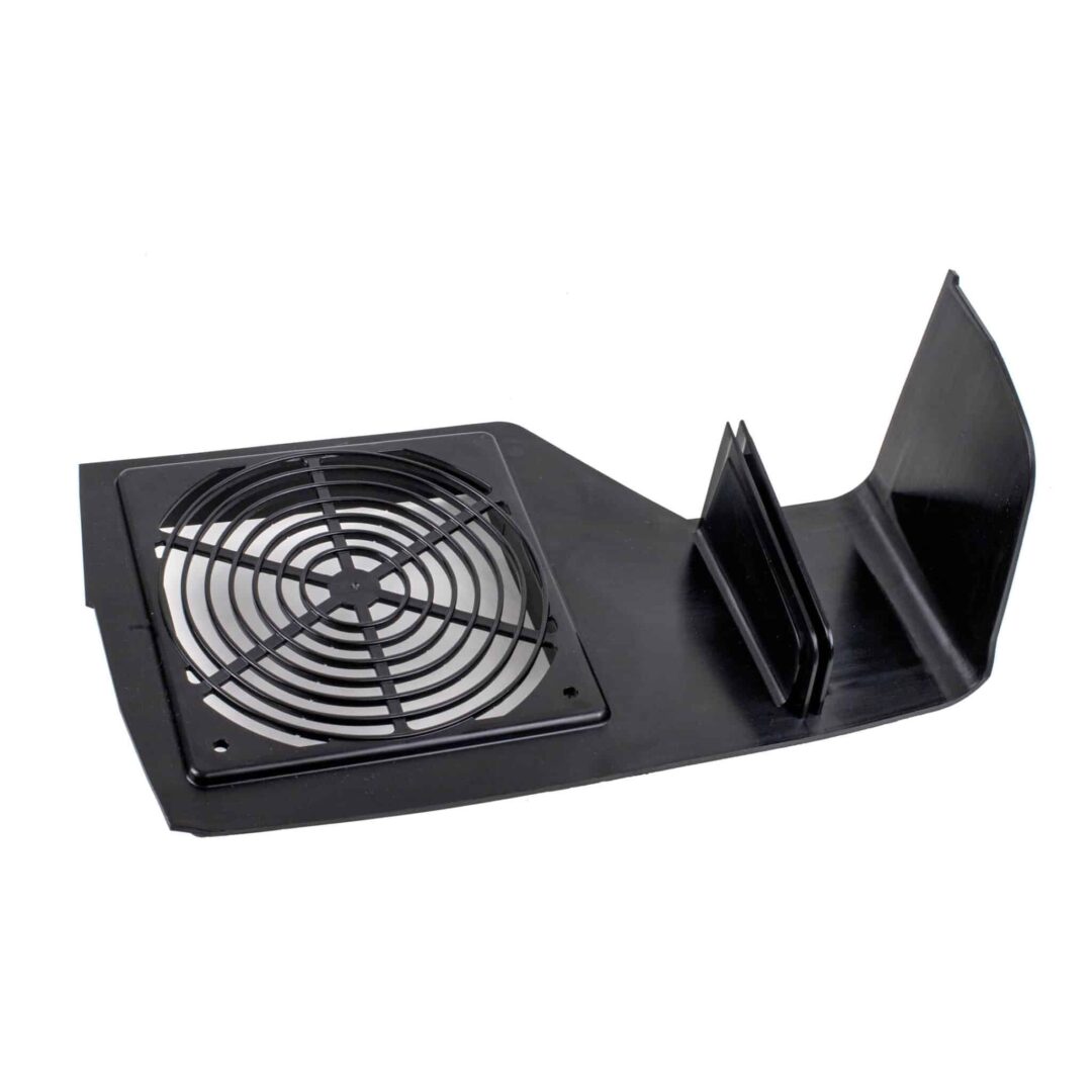 Skiljevägg och fläkthållare