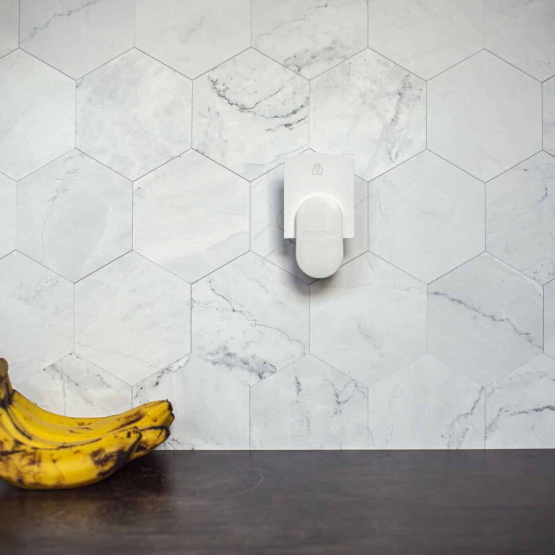 bananer framför en inkopplad dynatrap